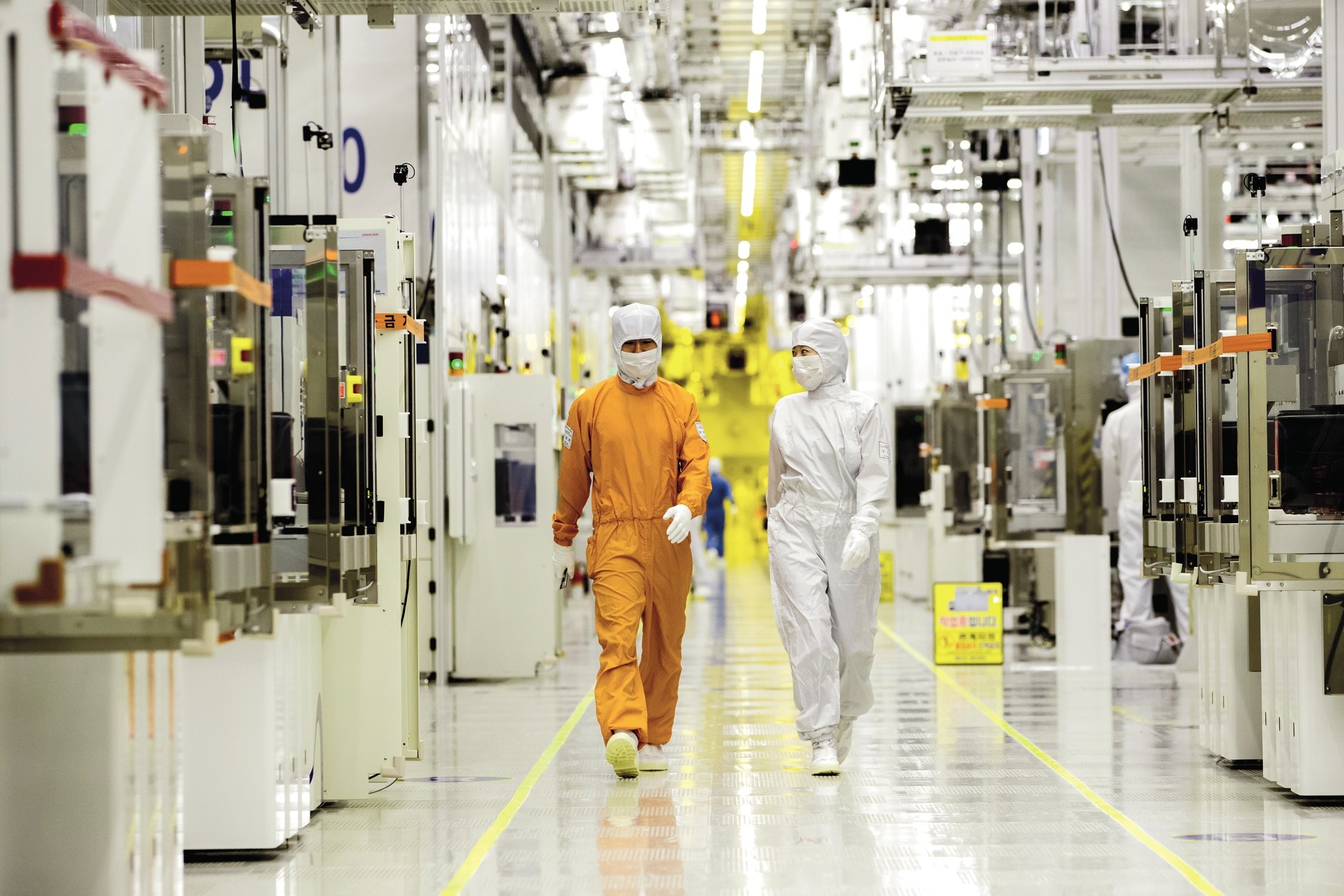 SEM AVANÇO - Fábrica de semicondutores na Coreia do Sul: negociações emperradas