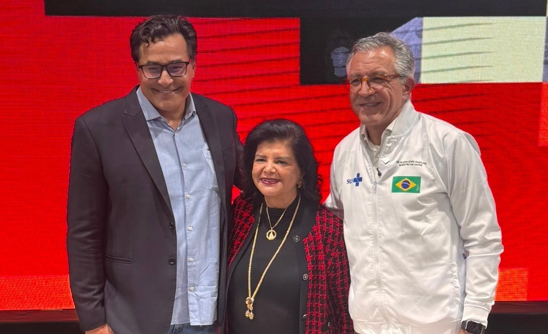 Luciano Szafir, Luiza Trajano e Ministro da Saúde, Alexandre Padilha