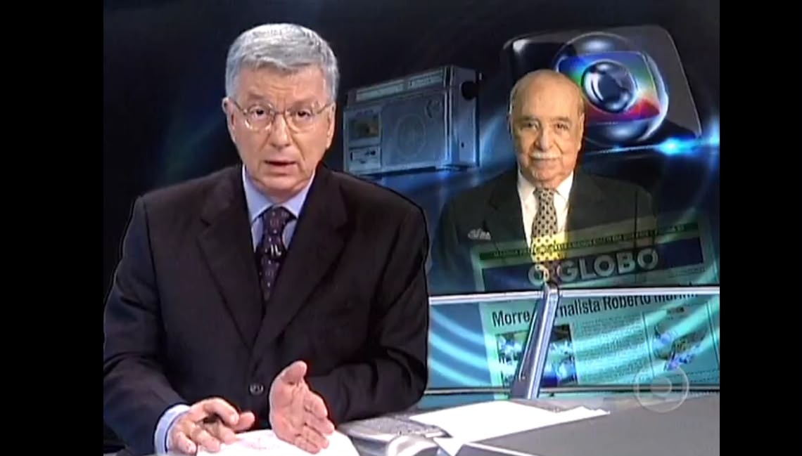 O dia em que Renato Machado cobriu a morte do homem mais importante da Globo