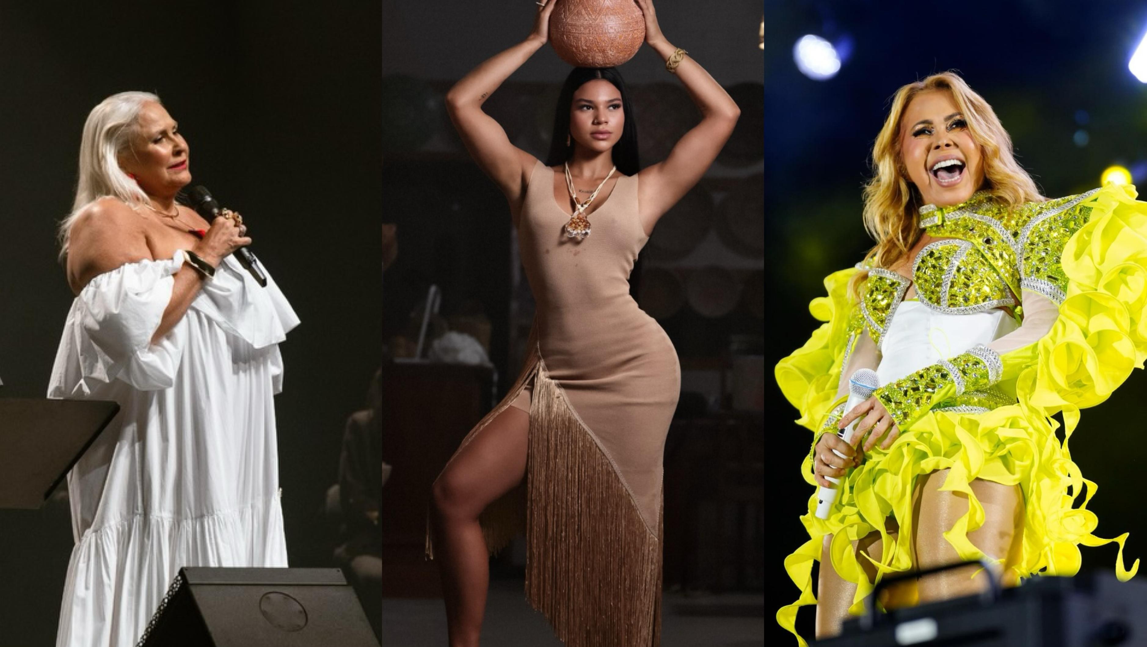 A influenciadora acusada de atacar Joelma e Fafá de Belém