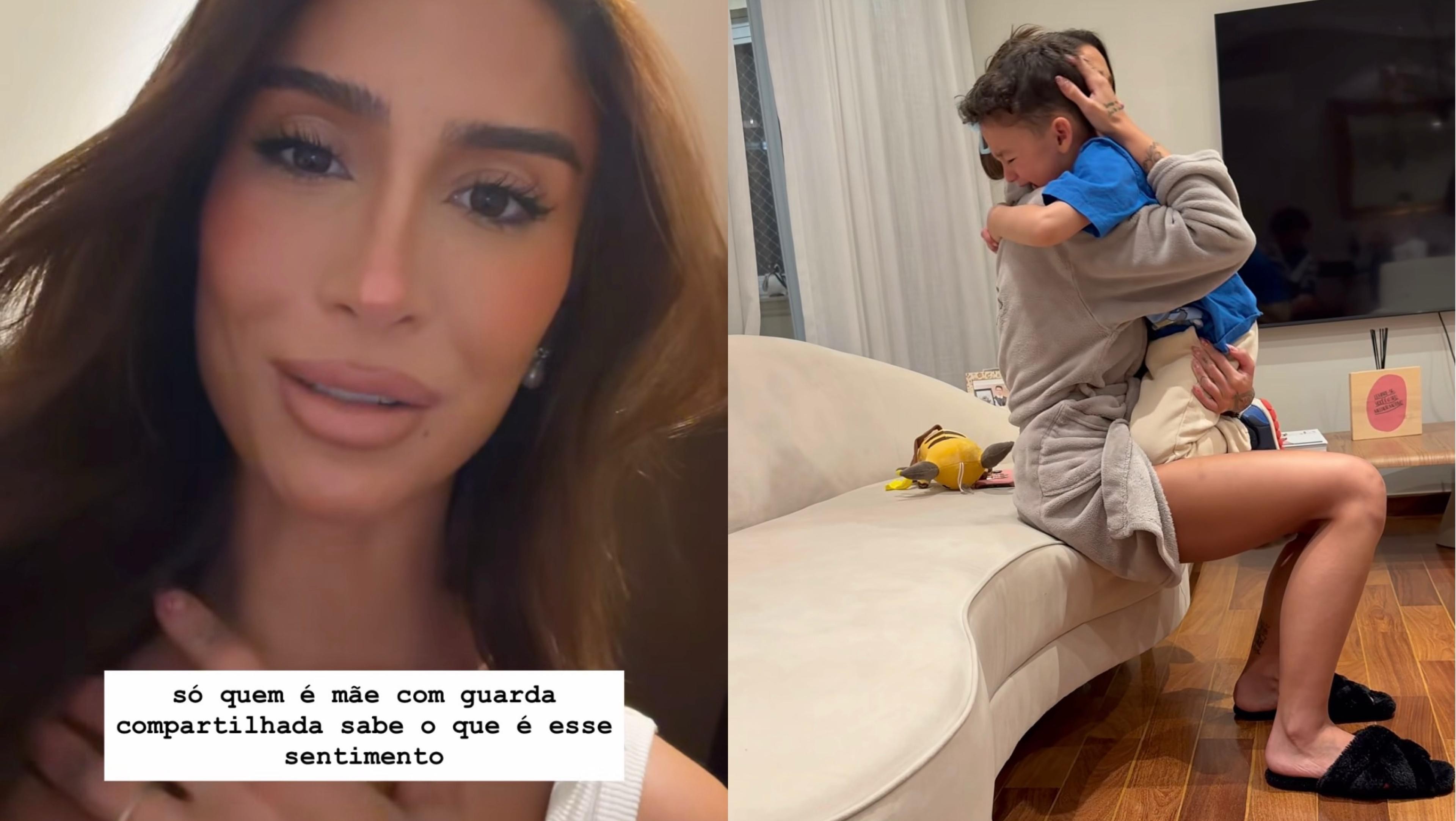 O desabafo de Bianca Andrade após se despedir do filho