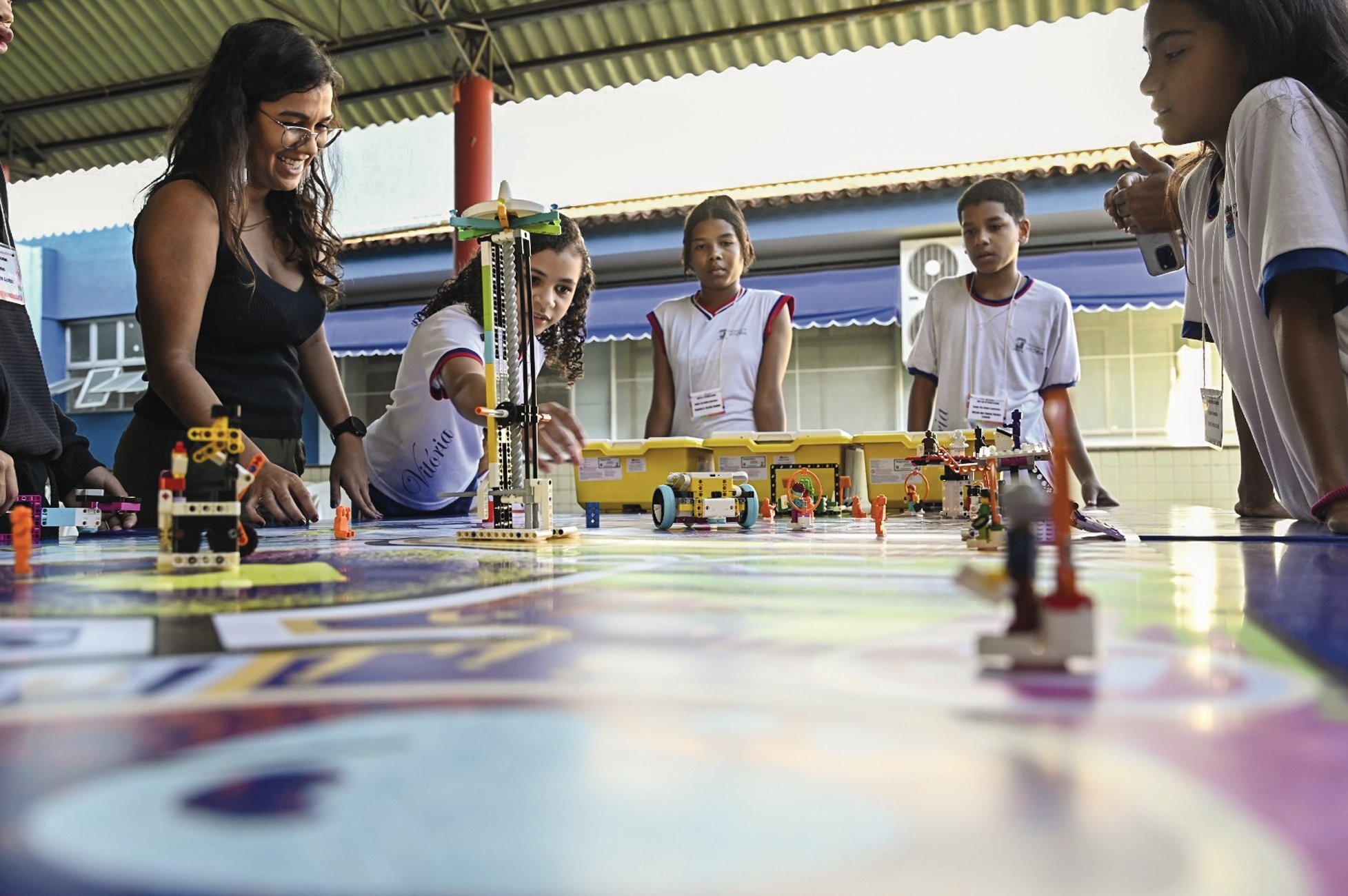 Aula de rob&oacute;tica: a rede municipal de educa&ccedil;&atilde;o passou por uma reformula&ccedil;&atilde;o h&aacute; cinco anos