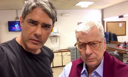William Bonner lamenta morte de Renato Machado e lembra episódio com colega