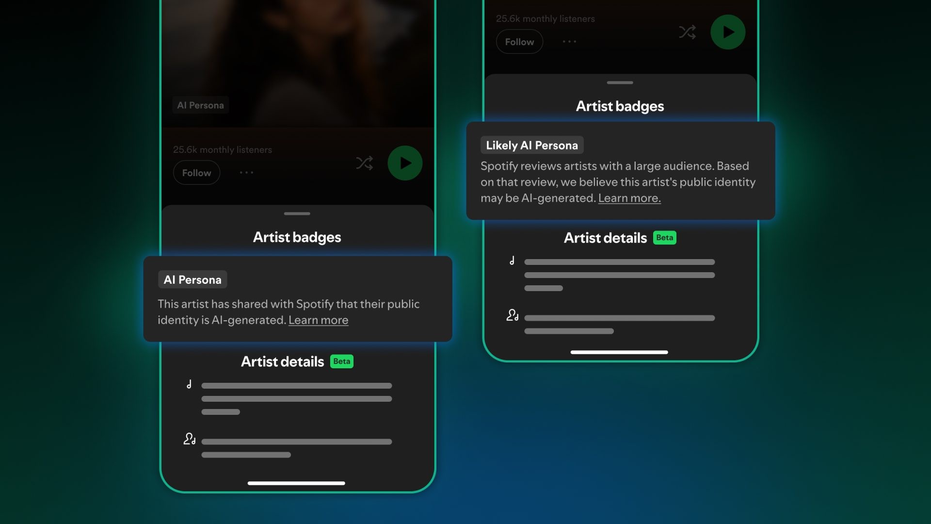 A medida drástica do Spotify contra artistas musicais criados por IA