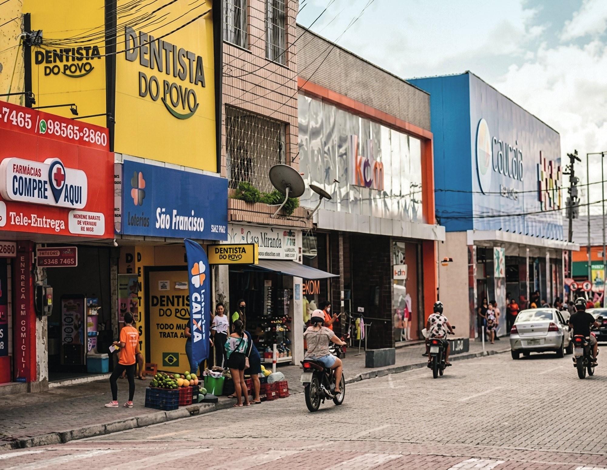 TÁ DOMINADO - Comércio em Caucaia: quadrilha cobra taxas de empresários e moradores