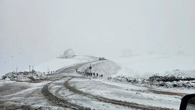 Neve no Havaí: Furacão Lala marca um dos eventos climáticos mais incomuns do ano