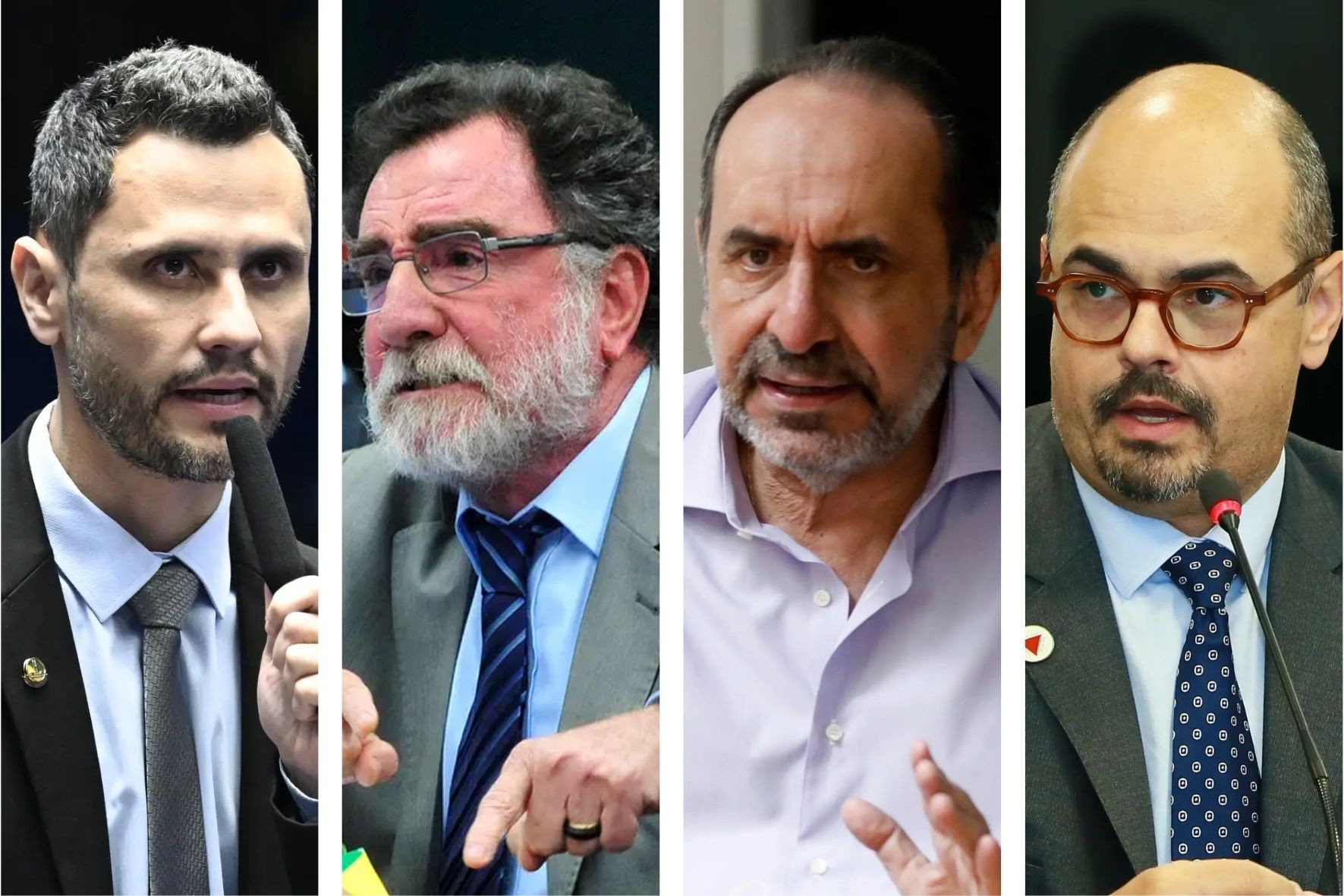 Cleitinho, Patrus Ananias, Kalil e Mateus Simões