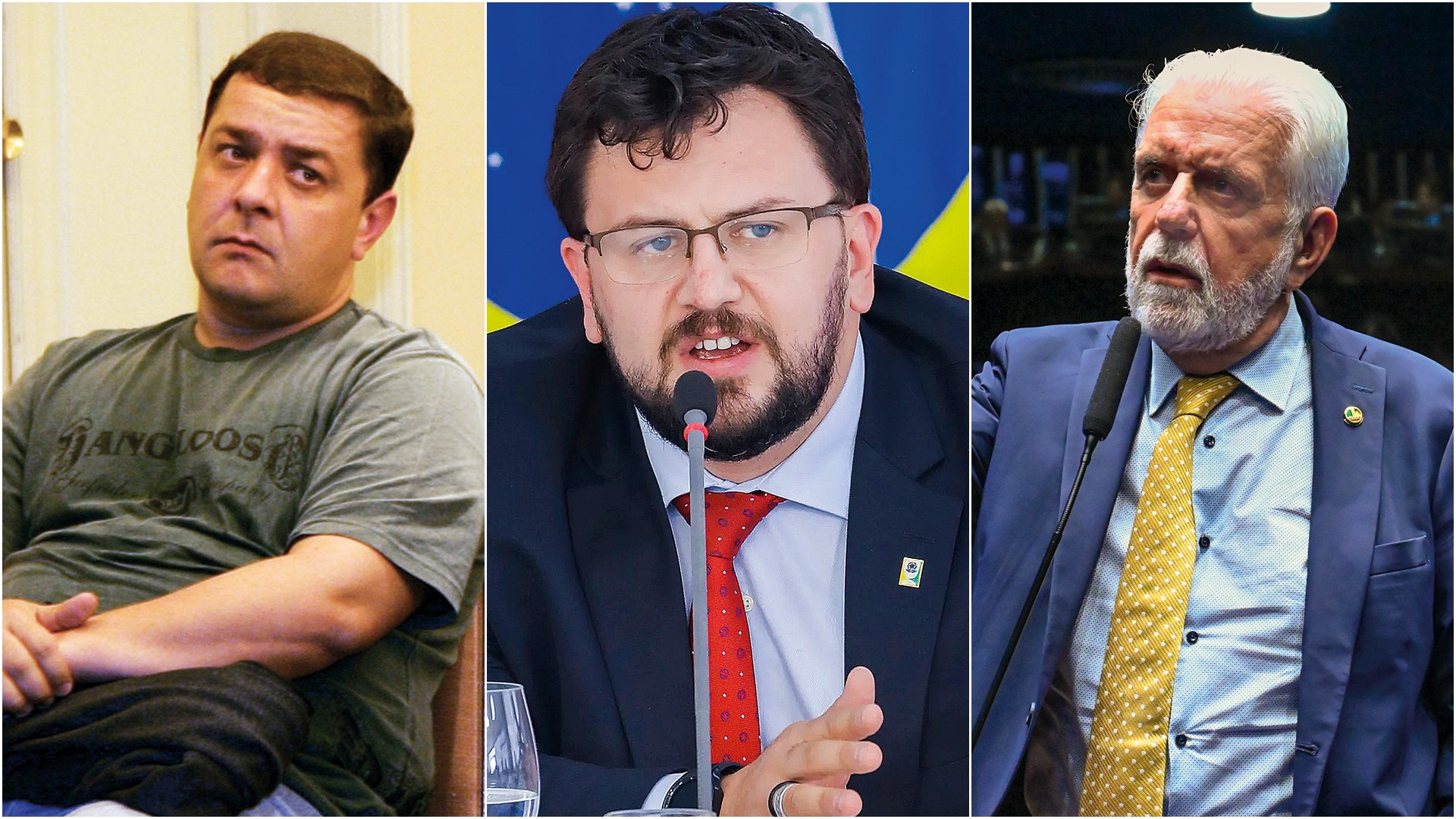 DESGASTE - Lulinha, Marcola e Wagner: o filho, o assessor e o amigo do presidente da República na teia