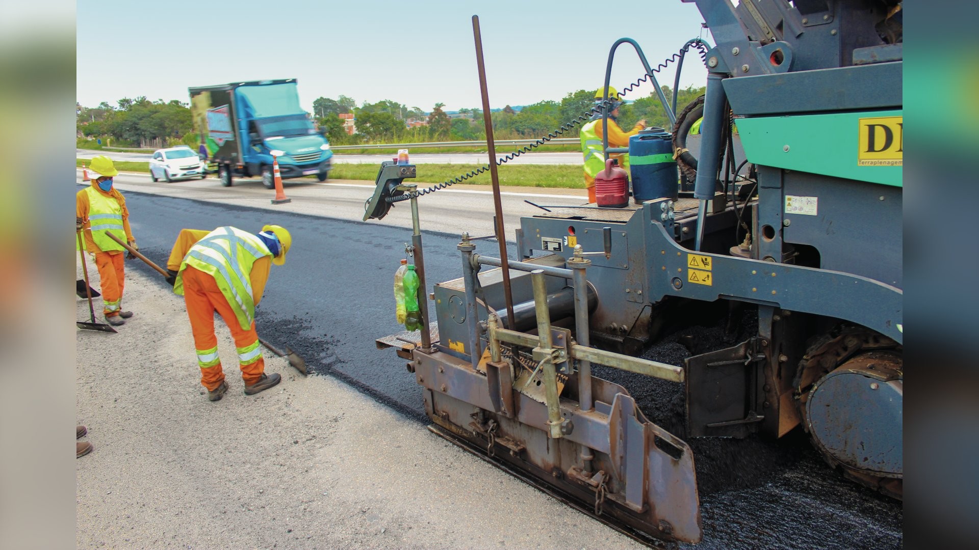 Obras em rodovia da Via Colinas: foco na segurança