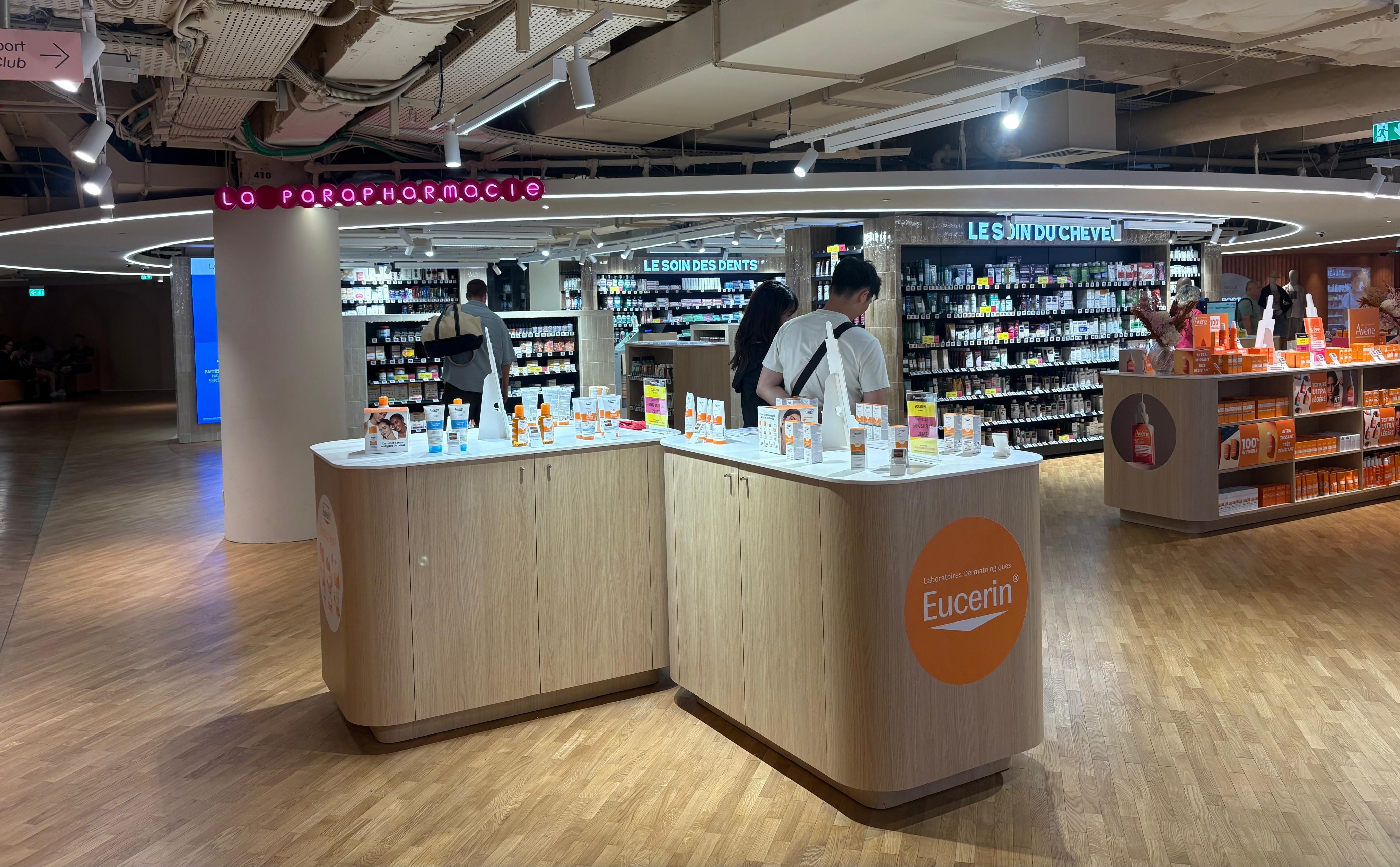 Parapharmacie: novidade na Galeries Lafayette que reúne mais de 6000 produtos de 200 laboratórios diferentes