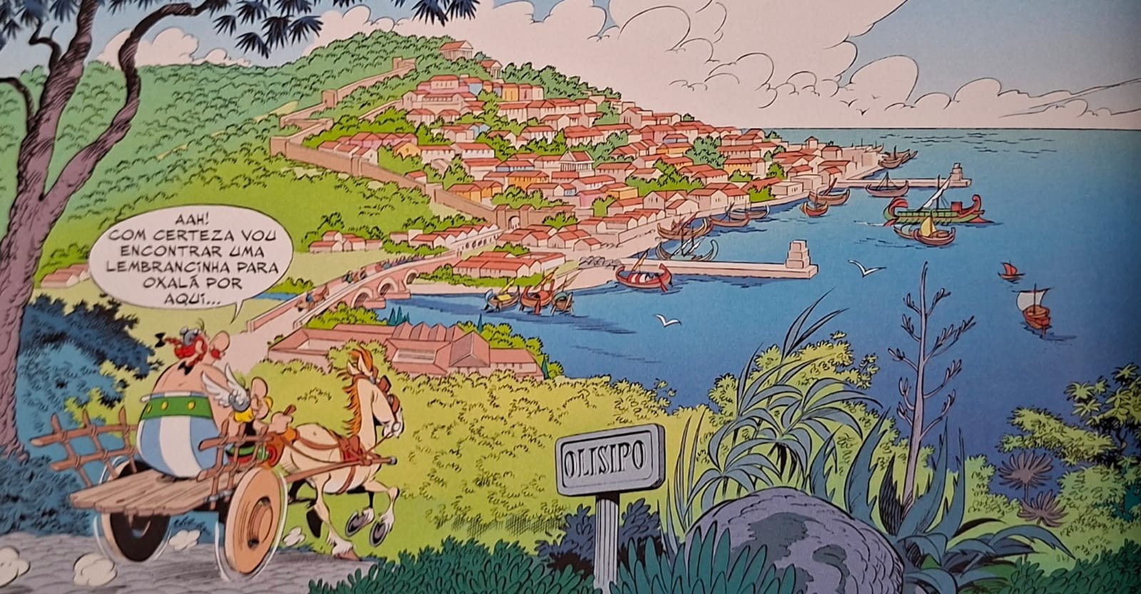 Asterix e Obelix fazem piada com portugueses em nova aventura - QTU Questões do Universo