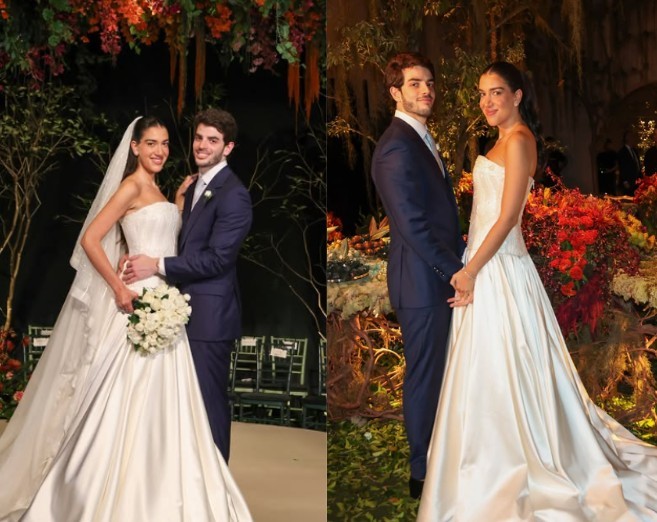 Os detalhes do casamento do herdeiro da Cimed: vestido bordado à mão e Ivete Sangalo