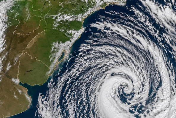 O que é o ciclone bomba que deve se formar sobre o Brasil nos próximos dias