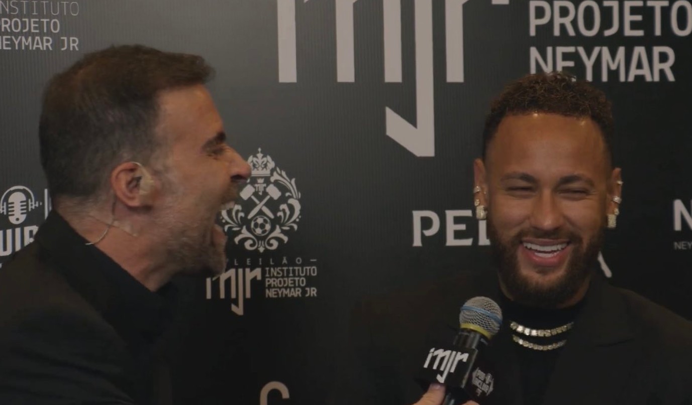 Ex-Globo apresenta leilão de Neymar em meio a bajulações sem fim - QTU Questões do Universo