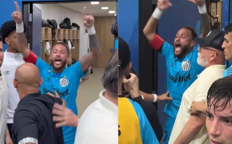 Neymar é hostilizado, faz dancinha, xinga e provoca torcida do Remo em vitória do Santos - QTU Questões do Universo