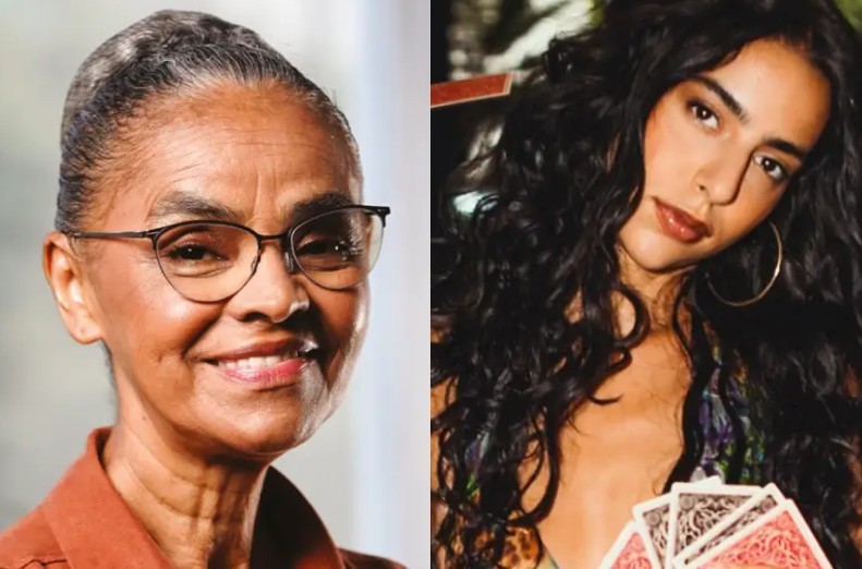 A reação de Marina Silva ao ser confundida por Erika Hilton com Marina Sena