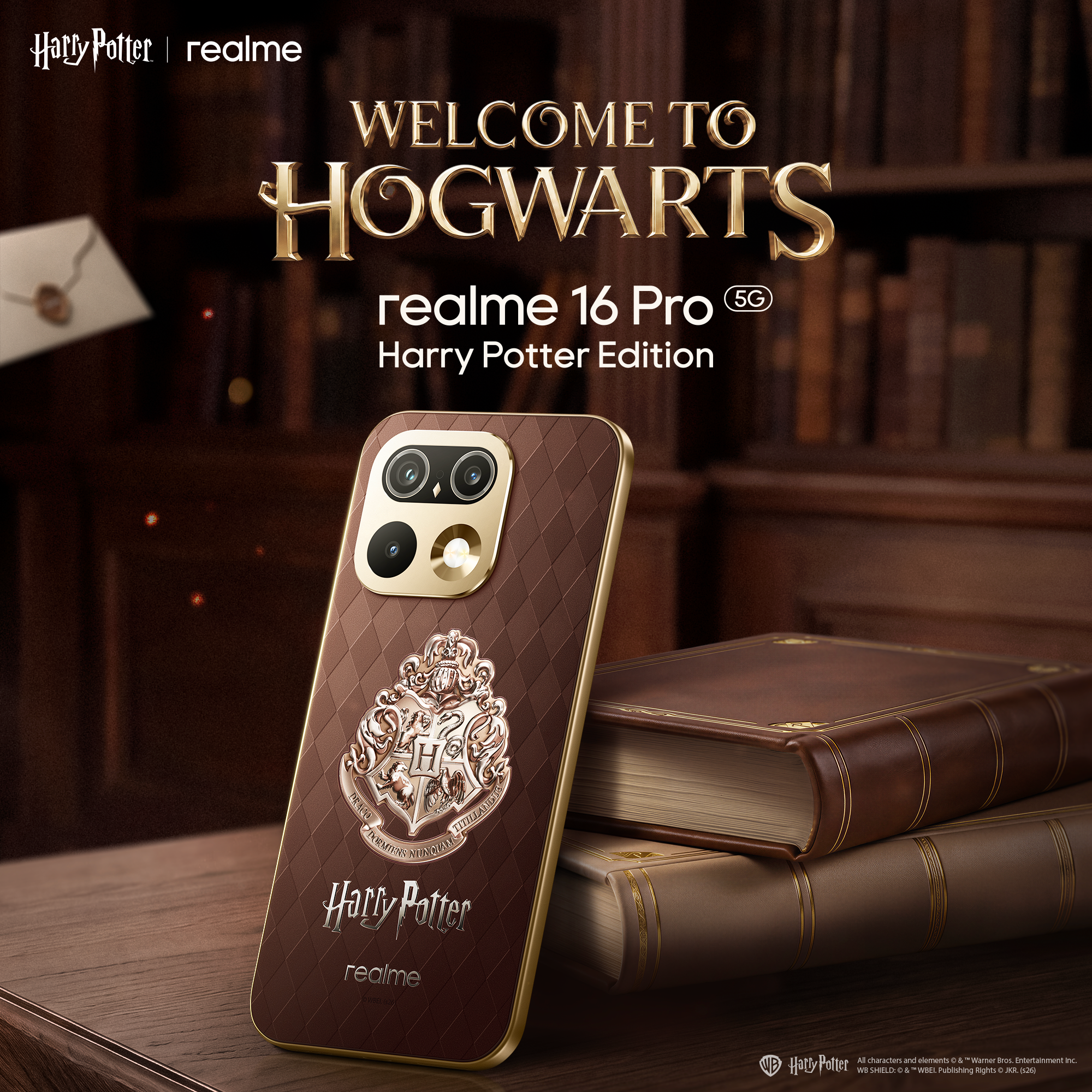 Realme revela design de celular inspirado em Harry Potter; veja