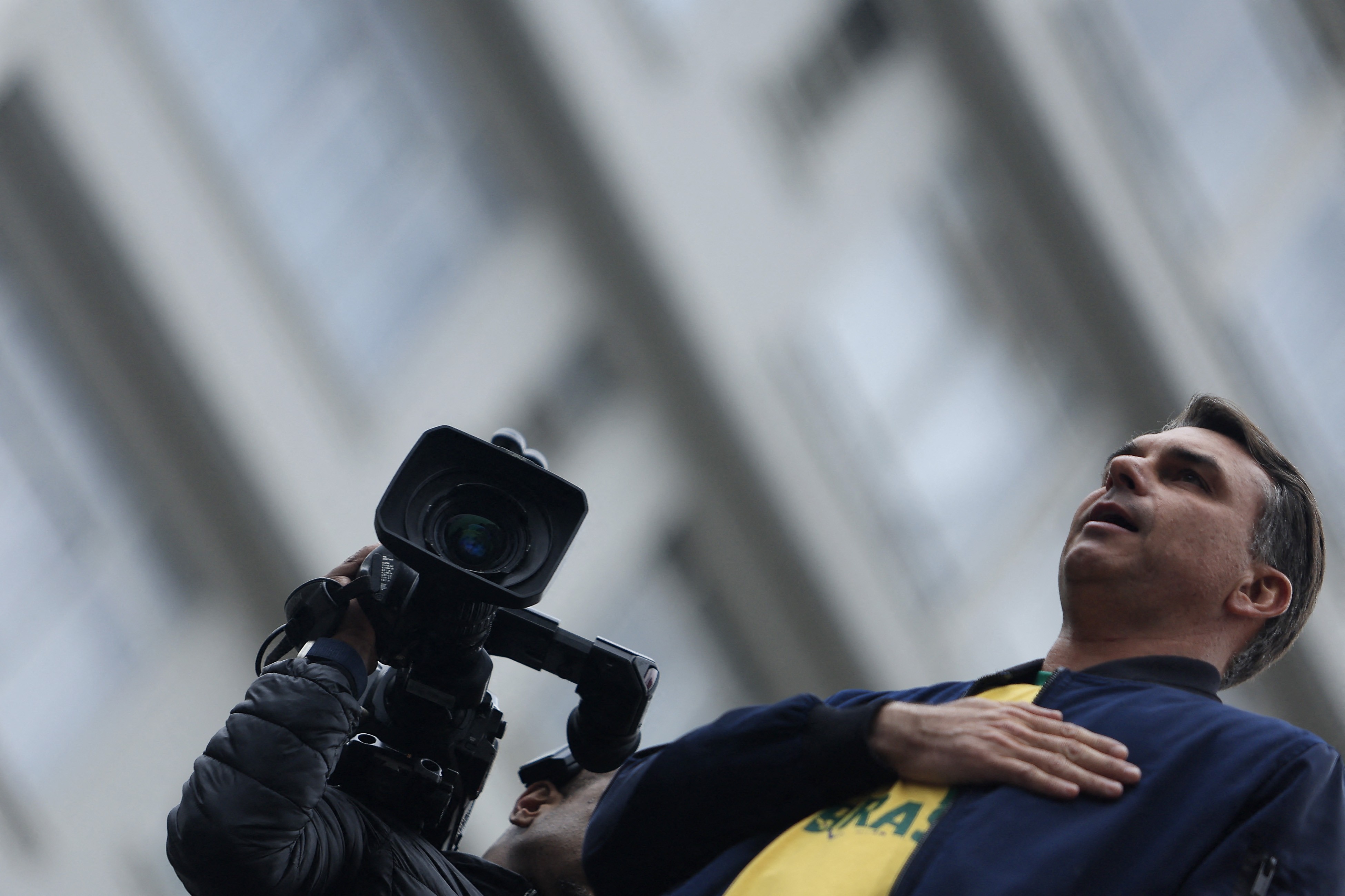Os três trunfos de Flávio Bolsonaro em ato na Paulista no 7 de Setembro