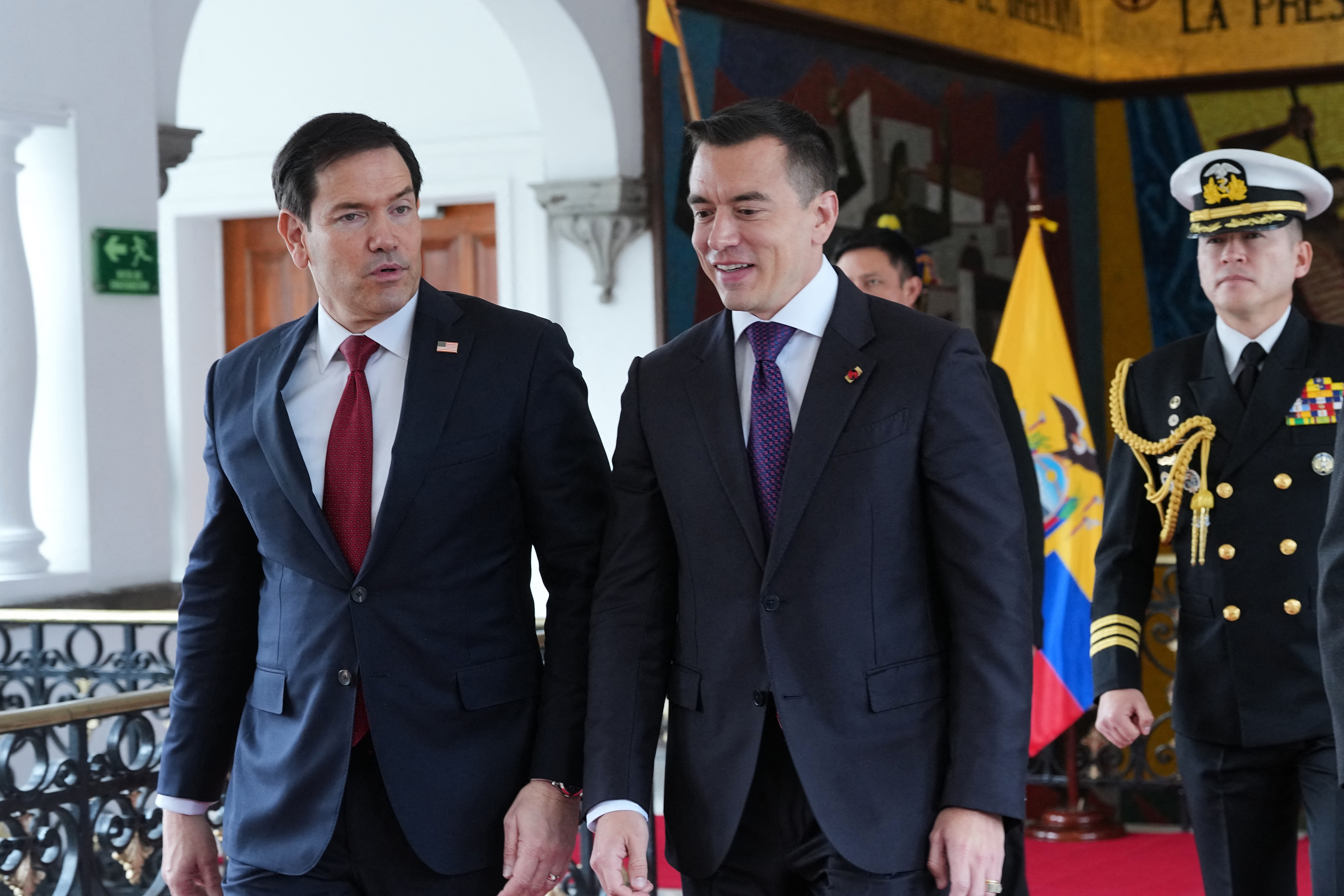 Em turnê sul-americana, Marco Rubio chega ao Equador para visitar mais um aliado - Foto