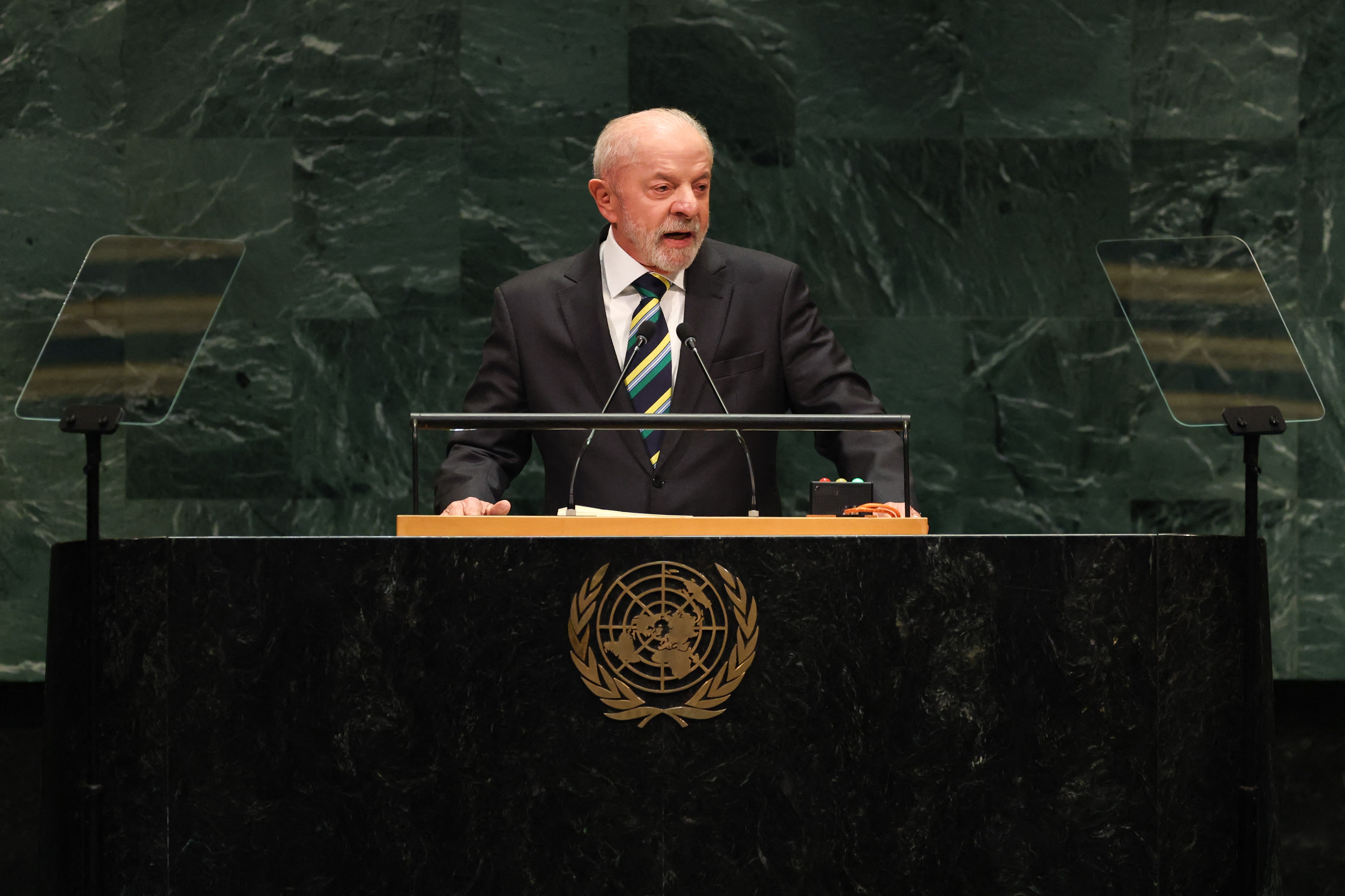 Na ONU, Lula dá recados eleitorais e a Trump