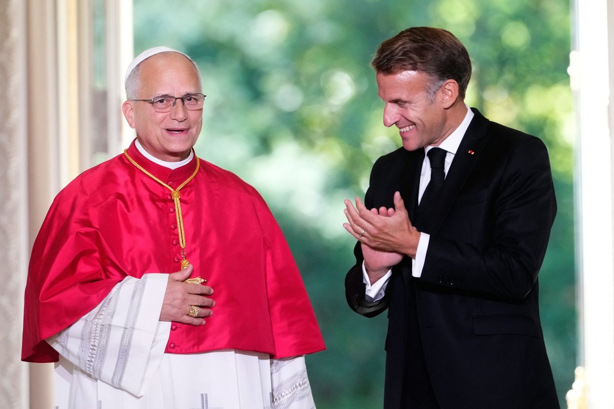 Na França, papa Leão XIV cutuca Trump e alerta contra riscos da IA