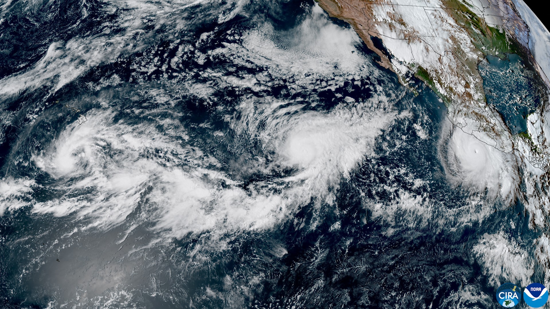 Furacão Polo se aproxima do México fortalecido pelo ‘Super El Niño’