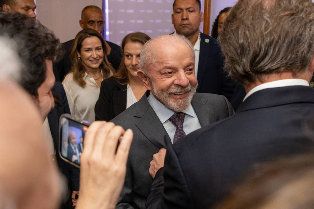 O presidente Luiz Inácio Lula da Silva