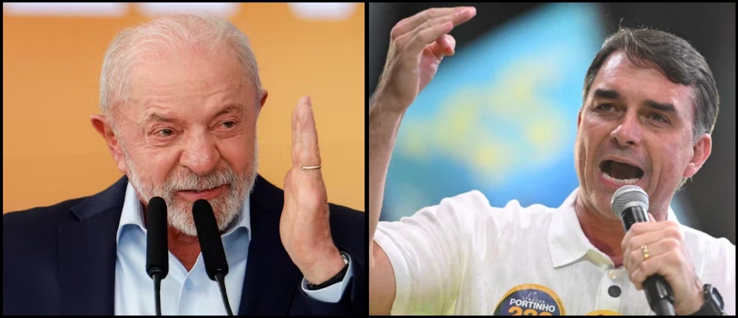 Pesquisas Quaest e Datafolha detalham disputa entre Lula e Flávio Bolsonaro
