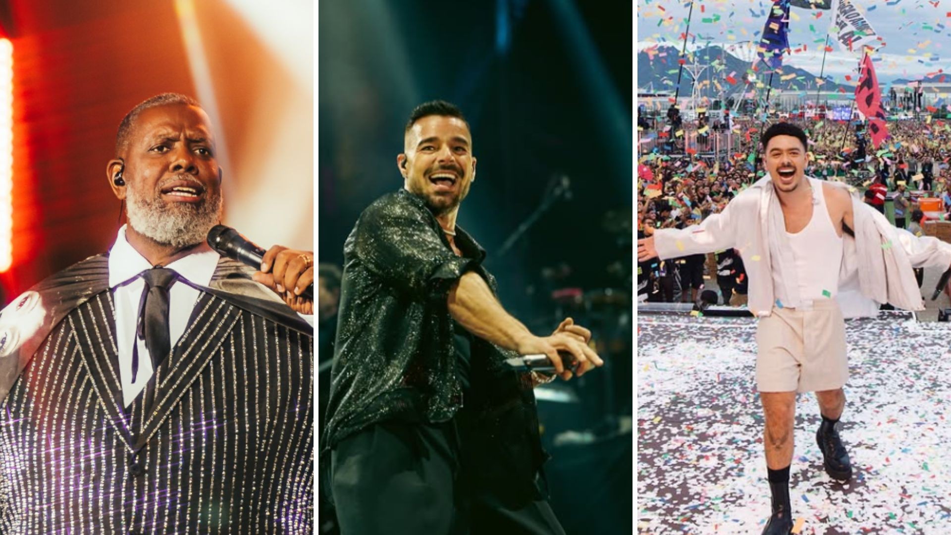 Péricles, Ricky Martin e Pedro Sampaio no jogo da NFL no Rio: horário e onde assistir