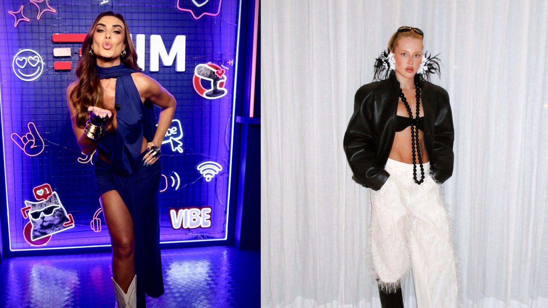 O look dos famosos na primeira noite de Rock in Rio