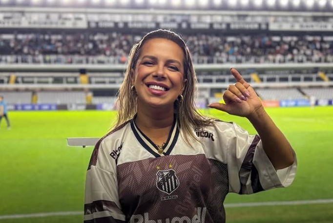 Naty Potira, a influenciadora que recebeu homenagem de Neymar após vitória do Santos