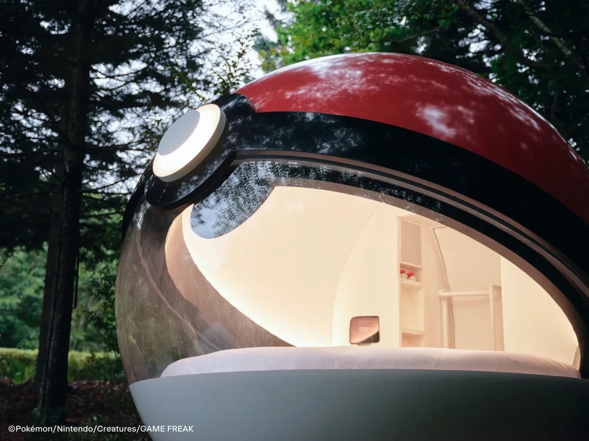 Já imaginou dormir dentro de uma Pokébola? Experiência será possível no Japão