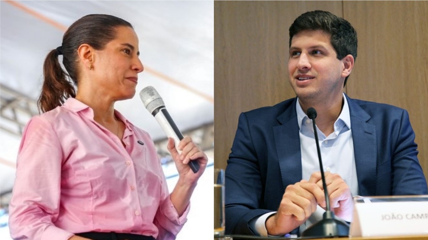A disputa entre João Campos e Raquel Lyra em Pernambuco, segundo pesquisa Datafolha