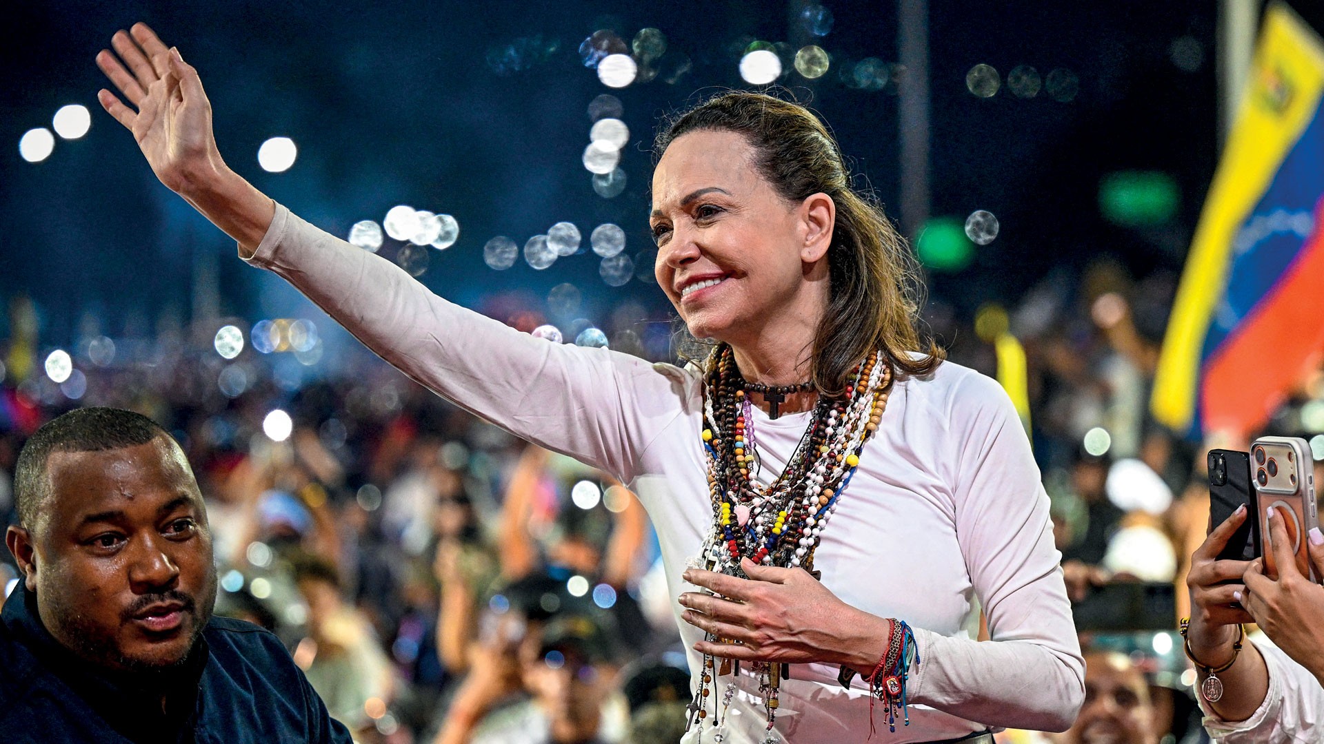 Veja Essa: María Corina Machado, Donald Trump e Luciano Huck