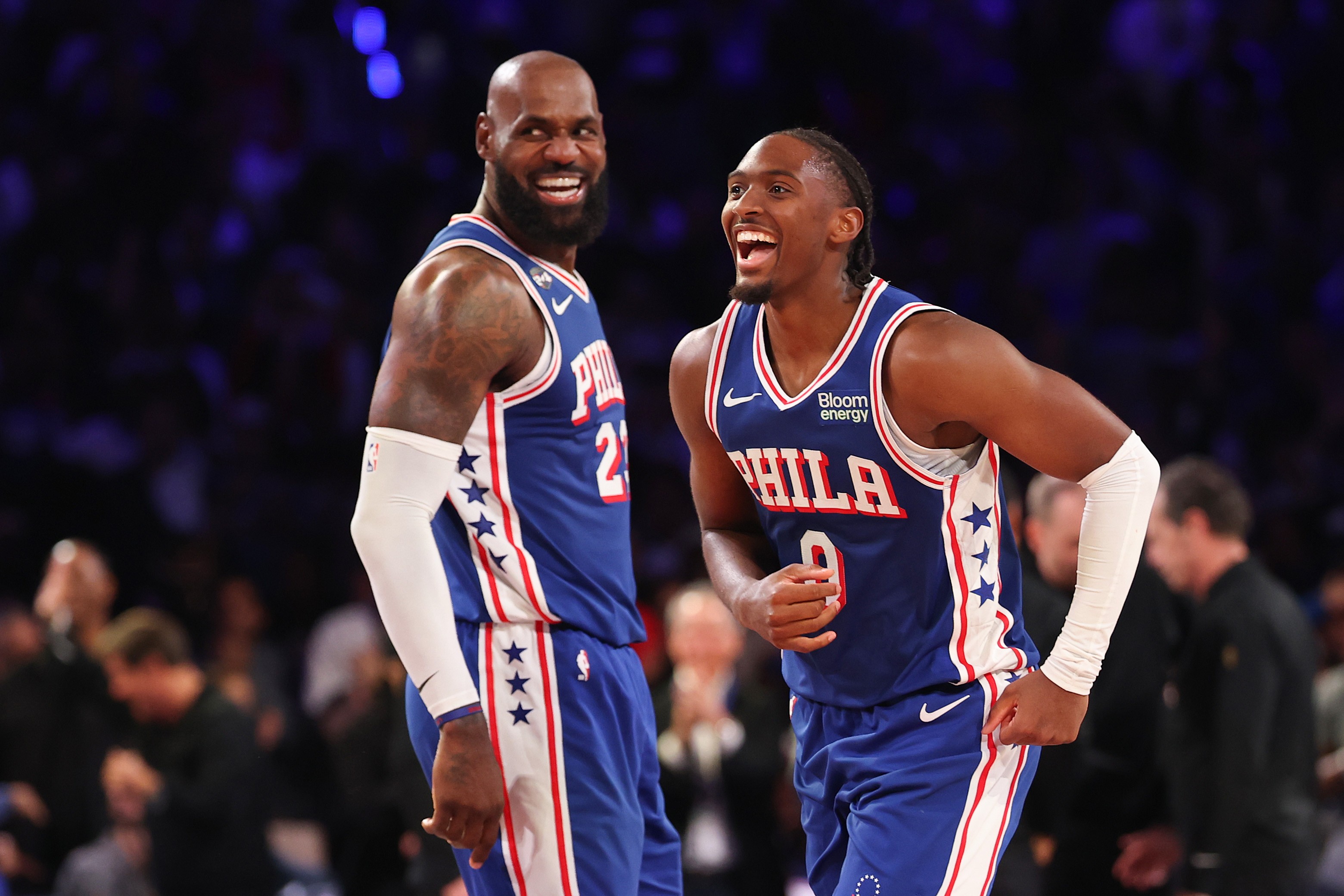 Aos 41 anos, Lebron James alcança novo recorde na carreira com virada do Sixers