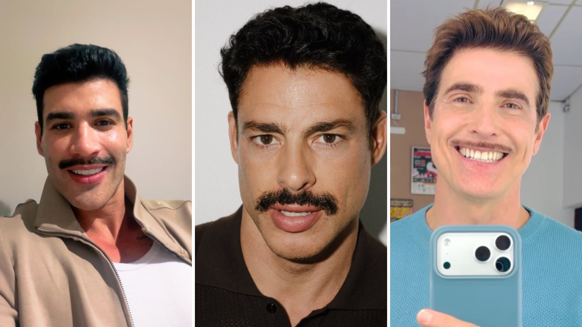 De Cauã Reymond a Gusttavo Lima: por que o bigode voltou