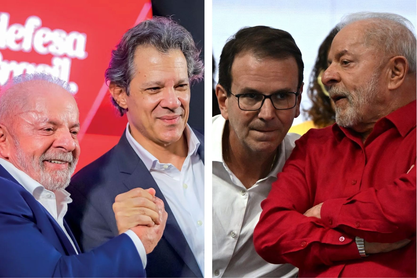 Derrotados, Haddad e Paes tentam mobilizar eleitores para Lula em SP e no RJ