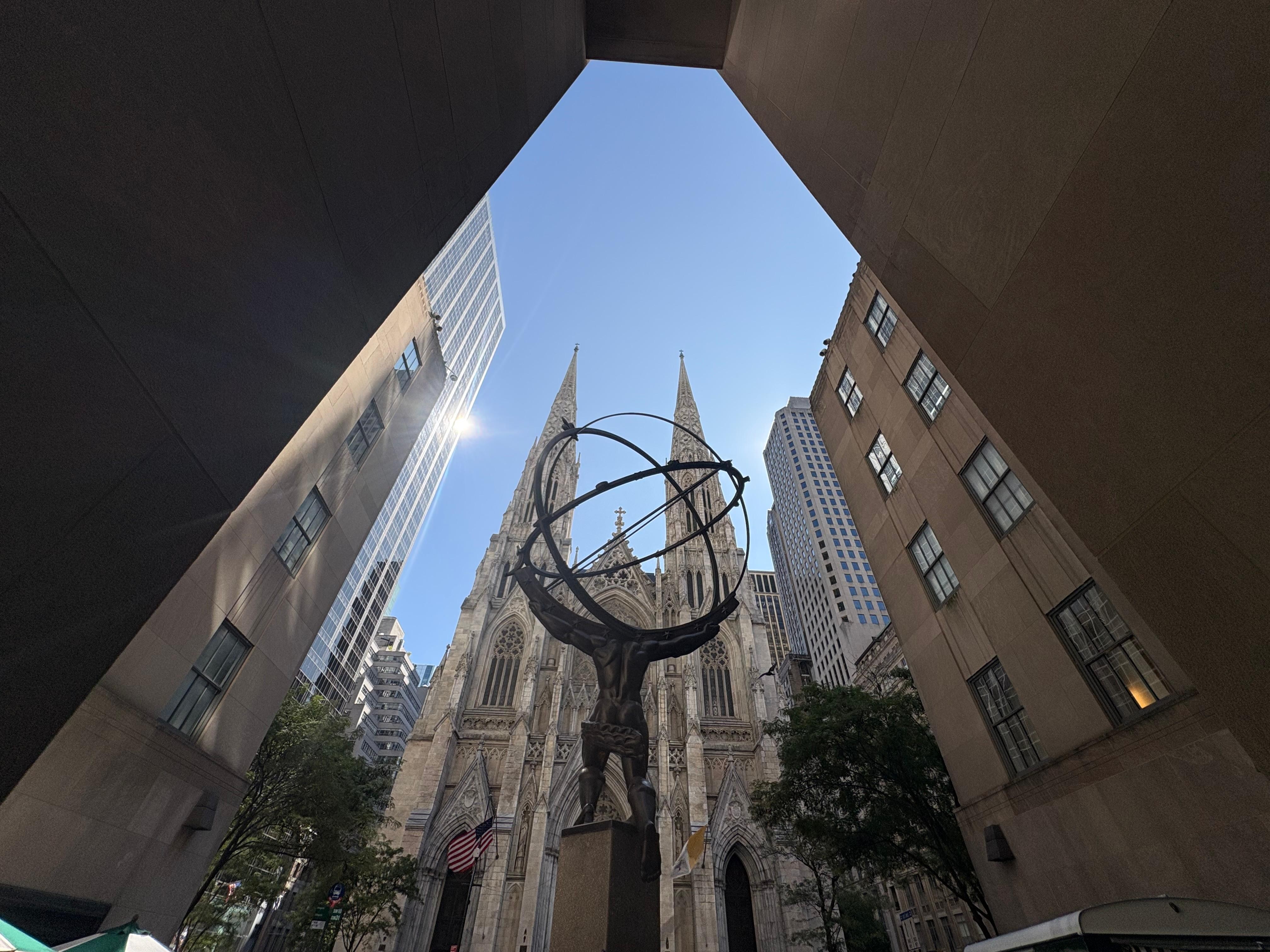 Rockefeller Center: o complexo conta com 19 edifícios em estilo Art Déco no coração de Manhattan