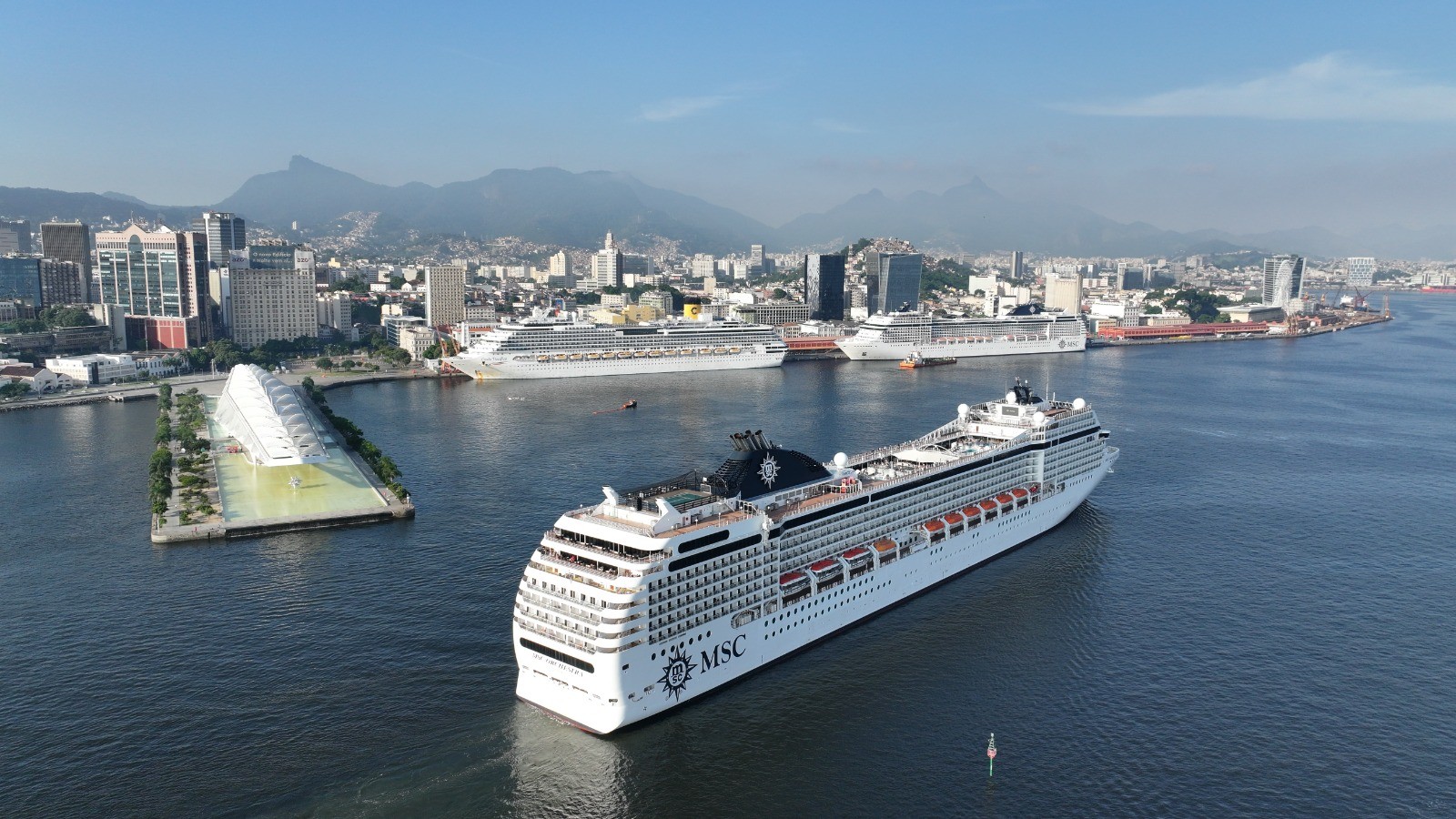 Pier Mauá abre temporada de cruzeiros com expectativa de injetar R$ 246 milhões no Rio