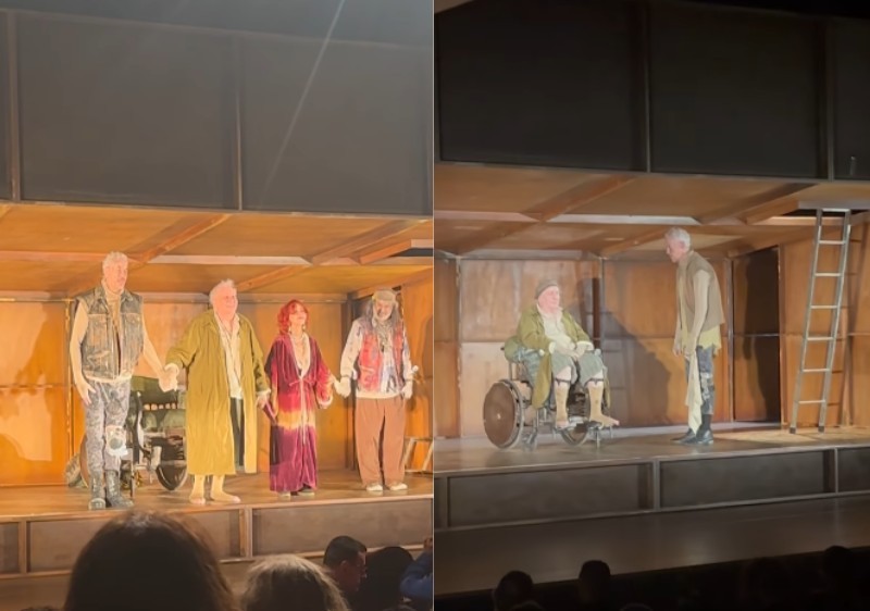 Marco Nanini gera confusão com intérprete de Libras no teatro; veja vídeo