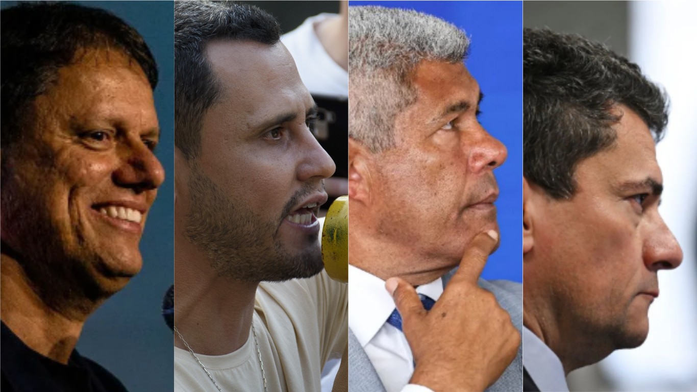 Em quais estados a eleição para o governo foi definida em 1º turno